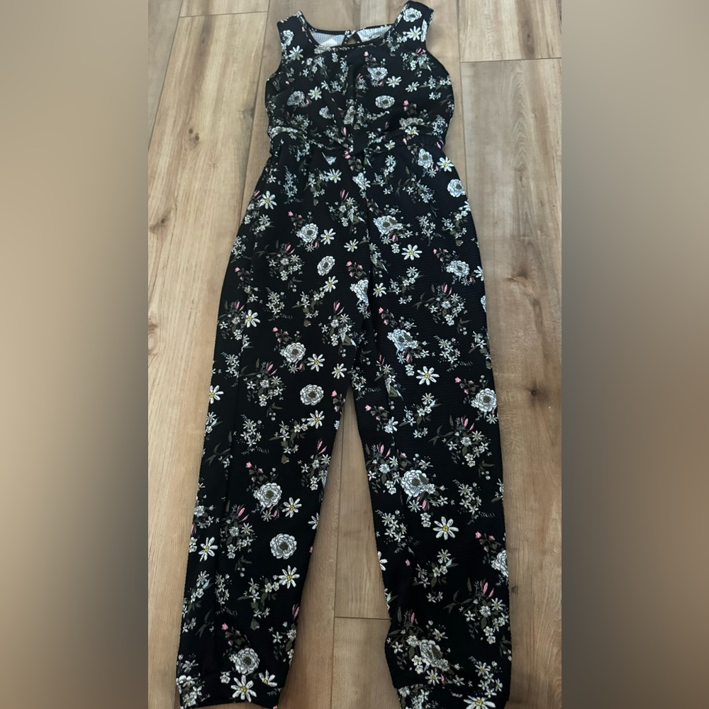 One Step Up girls floral jumpsuit #A10